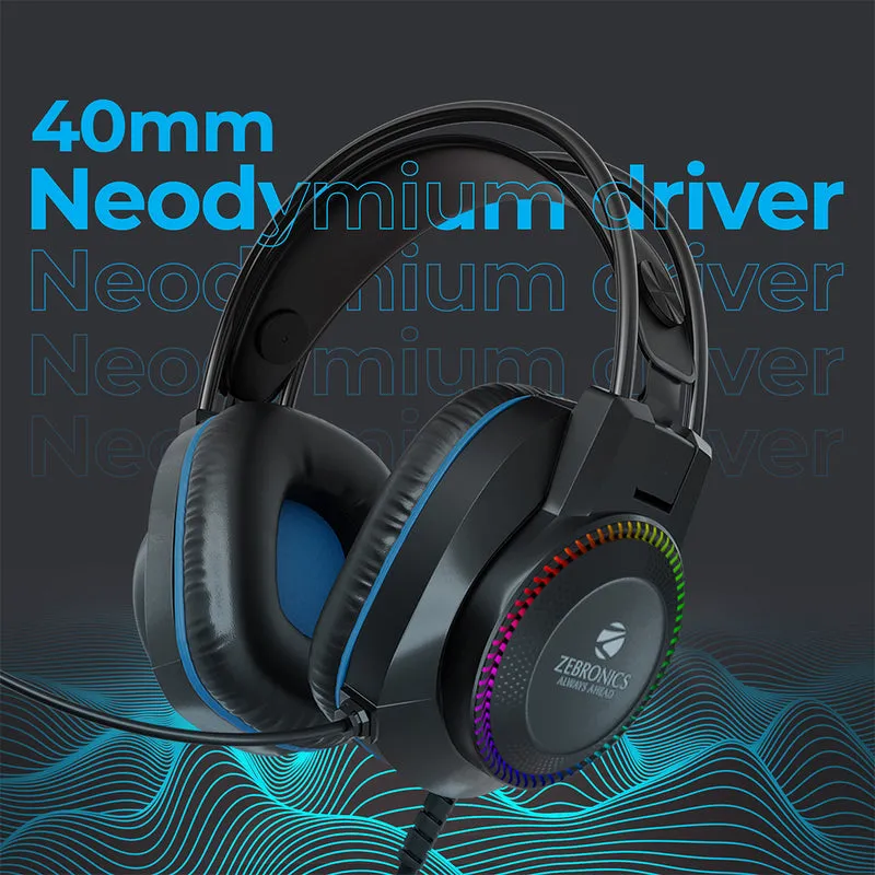 Zebronics Wired Gaming Headphone Jet view 3